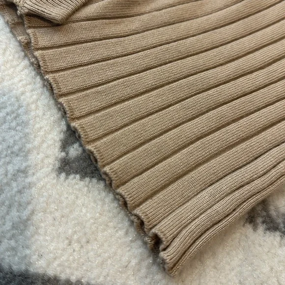 Princess Polly Midi Bodycon Dress Sz S/M Tan/Beige Color - Picture 4 of 5